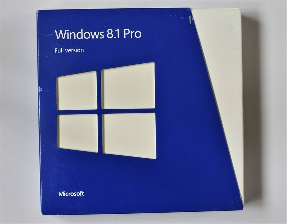 Microsoft Windows 8.1 Pro 32/64-bit (DVD) : Amazon.in